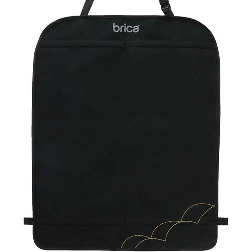 Brica Car Auto Baby Seat Back Protector Cover Children Kids Kick Clean