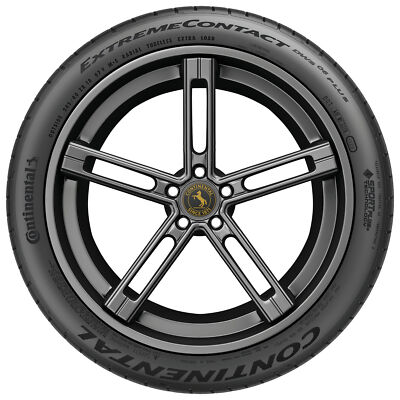 4 New Continental Extremecontact Dws06 Plus - 255/40zr18 Tires