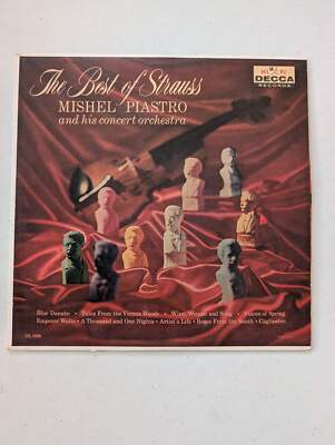 Mishel Piastro ''The Best Of Strauss'', Vinyl LP, DECCA:DL78826(Vintage Vinyl Reco