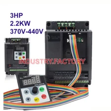 3HP 2.2KW Variable Frequency Drive Inverter VFD 5.8A 380V for CNC motor 3Phase