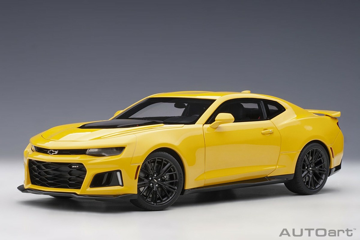 2017 CHEVROLET CAMARO ZL1 YELLOW 1:18 AUTOart 71205 COMPOSITE