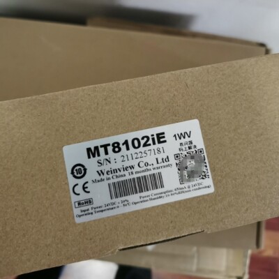 1PC New Weinview MT8100iE touch screen HMI Expedited Shipping 