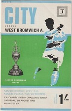 1968 F.A.Charity Shield.Manchester City v West Bromwich A.