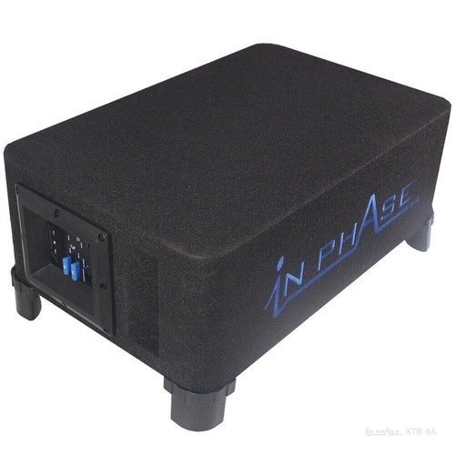 In Phase XTB-8A 8" Amplified Powered Active Sub, Wiring Kit and Remote 600W - Picture 5 of 7