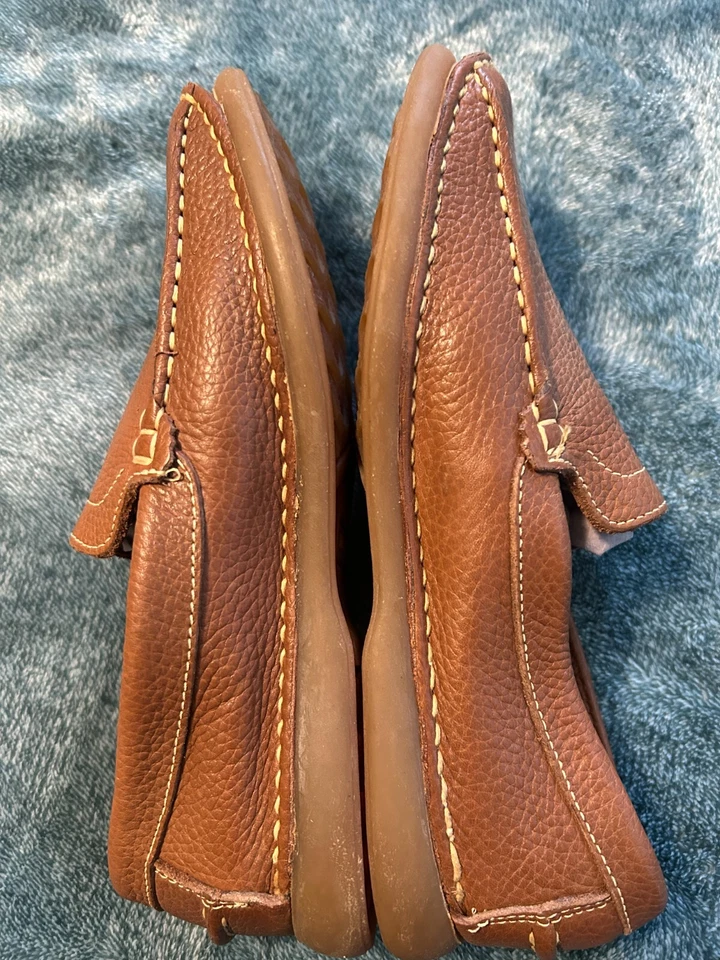 No Sox by Deer Stags cuero marrón para mujer Aloha 7M Foto 4 de 4