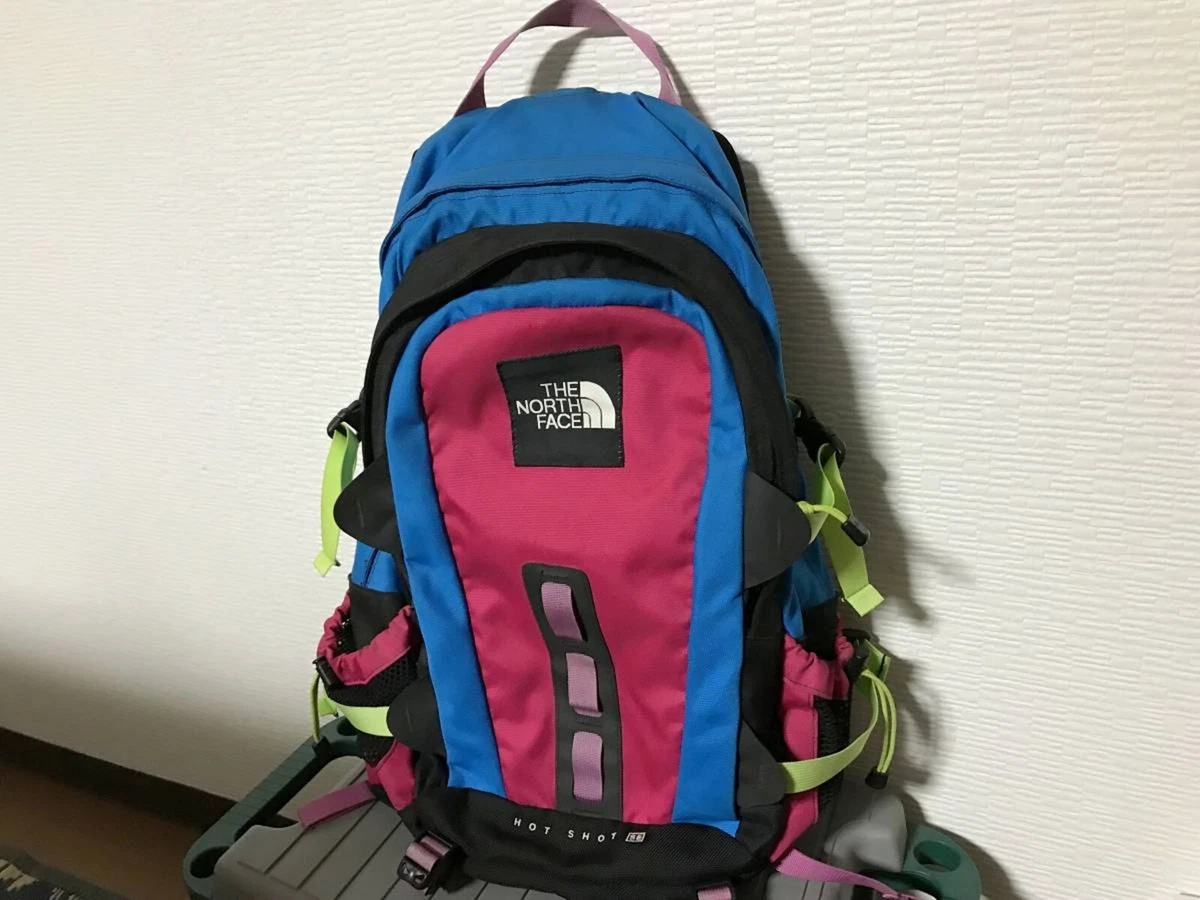 North face multicolor backpack sale