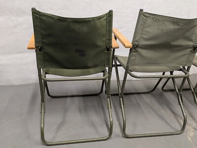 Genuine British Army - Military - MOD - Folding Canvas Chair
