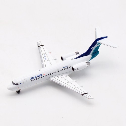 1:400 JC Wings SilkAir Fokker 70 Diecast Models 9V-SLL JET Aircraft - Picture 9 of 12