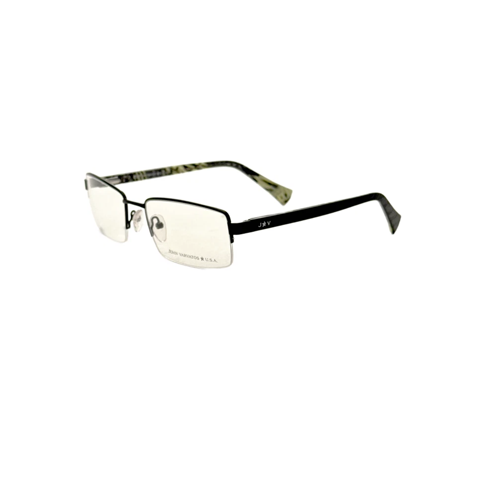 Ópticas negras John Varvatos 56 mm para hombre VJVC006560BLA