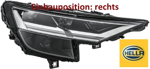 Hella 1EX354871-021 Hauptscheinwerfer Rechts Scheinwerfer FüR Audi-image