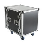 19" DD Pro Case 12HE Robustes Holzrack Rollen Butterfly-Verschlüsse