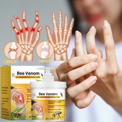Bee Venom Joint Pain Relief Cream Joint &amp Bone Cream For Men Women Treatment~