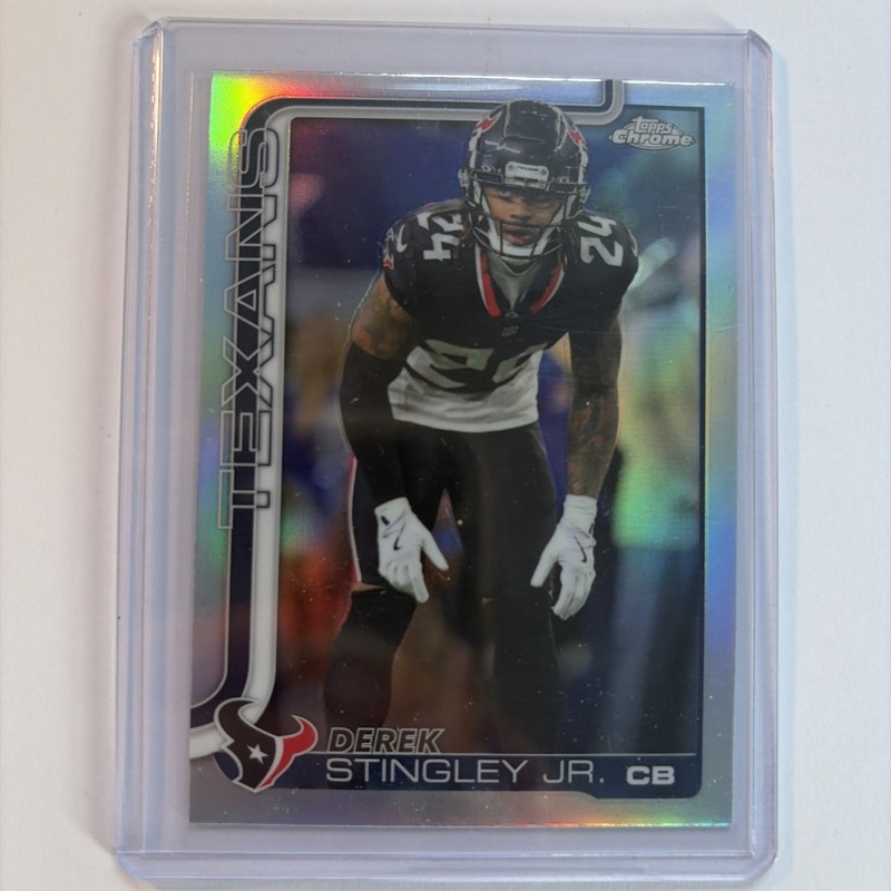 2025 Topps Chrome - Derek Stingley Jr. #116 Refractor
