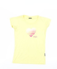 Basic-T-Shirt Damen UK Gr&ouml;&szlig;e S Trespass gelb