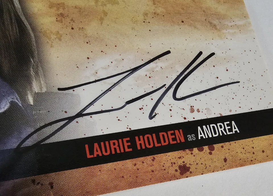 Walking Dead Autograph Card A3 Laurie Holden Andrea Auto Season 1 AMC Signed - Image 2 of 4
