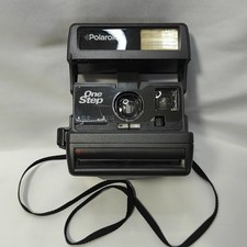 Polaroid Vintage One Step 600 Film Camera With Strap Untested