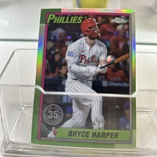 2025 Topps Chrome Bryce Harper 1990 35th Anniversary #90CB-12 Phillies