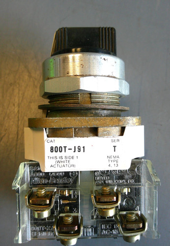 Allen Bradley 800T-J91 Ser T Selector Switch