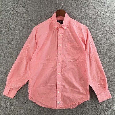 Vineyard Vines by Shep & Ian Murray Button Down Shirt Mens S Cotton Gingham Pink