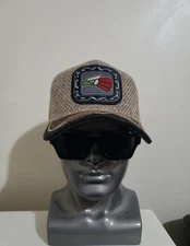 Mexico Eagle Aguila Hat Straw Mesh Trucker SnapBack Western Style Baseball Cap N