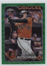 2024 Topps Chrome Green Wave Refractor 45/99 Adley Rutschman #80 12kh