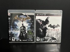 Batman Arkham Asylum + Arkham City (PS3, 2009 + 2011)