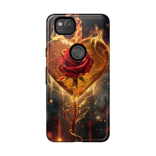 Google Pixel | Flaming Heart Phone Case - 第 108/131 張圖片