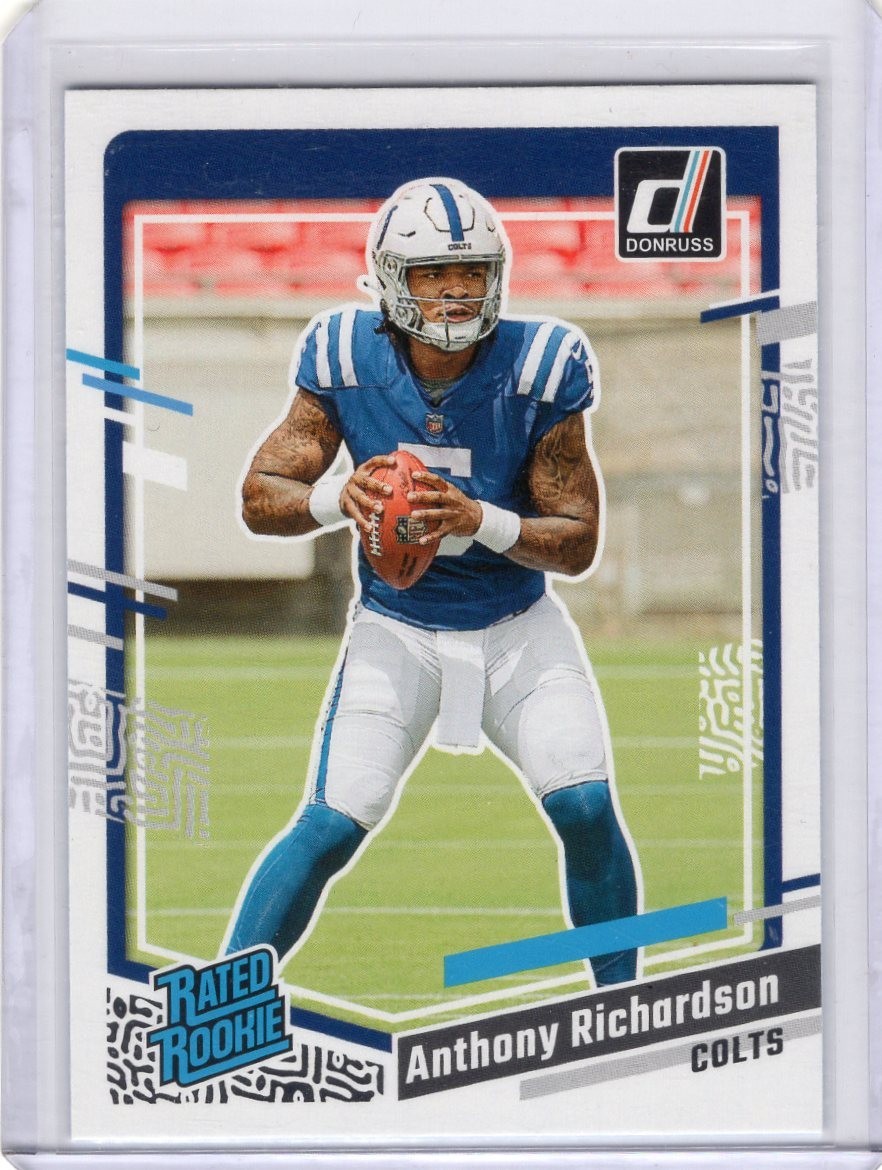2023 Panini Donruss Anthony Richardson Rookie #343 RC