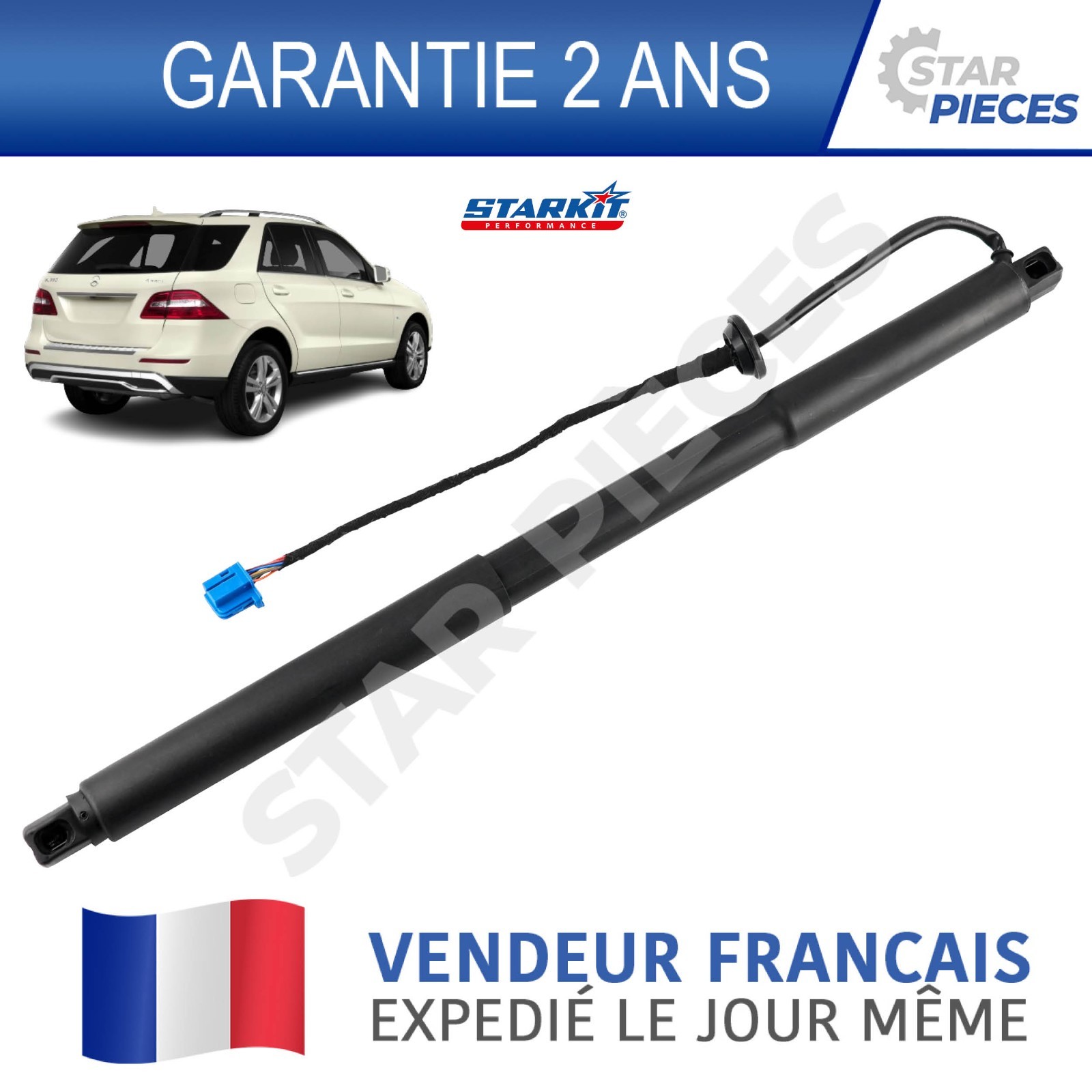 Vérin de coffre électrique en panne ? Réparer le hayon droit Mercedes ML GLE W166