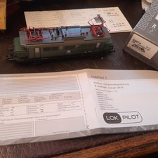 Roco AC 69874BR 144 025-4 ESZ V5 Mfx digitale LW bianco/rosso ottime condizioni scatola originale 