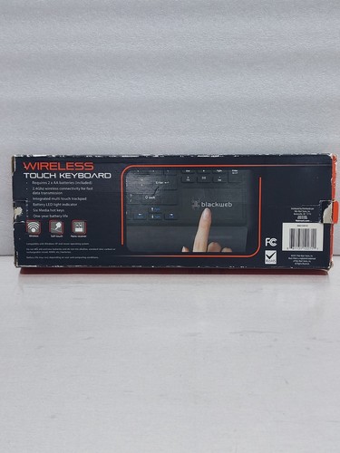 Blackweb BWA15HO107 Wireless Touch Keyboard w/o Receiver - Picture 13 of 17