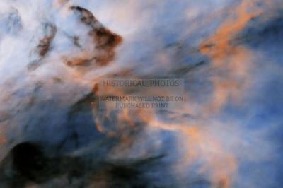 FLAME NEBULA STAR FORMING REGION ORION 2021 HUBBLE TELESCOPE 4X6 POSTCARD PHOTO