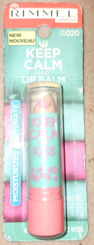 Rimmel Keep Calm and Lip Balm 020 Pink Blush