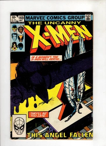 Uncanny X-Men #169 1983 Marvel VG/FN 5.5 “This Angel Fallen”