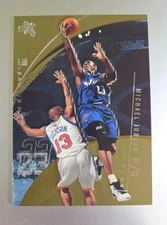 2001-02 E-X #98 Michael Jordan Washington Wizards