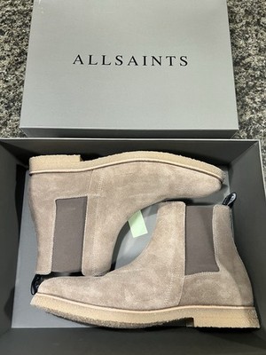 ALLSAINTS スエード チェルシーブーツ グレージュ All Saints Men's Chelsea Boots Taupe Size 10 | eBay