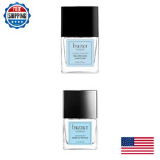 butter LONDON Nail Care Duo: Horse Power Basecoat & HARDWEAR UV Shine Top Coat