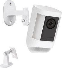 ALERTCAM Security Wall Mount for Ring Spotlight Cam Battery and White