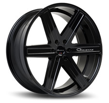 4 New 26x10 Giovanna Wheels Dramuno-6 6x139.7 Gloss Black 20et 78.1cbgfam