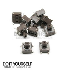 ENSONIQ A16 AND A16II ASR-X & ASR-X Pro ZR-76 TACT SWITCH FRONT PANEL (10PCS)