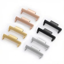 1 Pair Strap Adapters 12MM To 22MM Convex Connector For Tissot PRX Series Watch