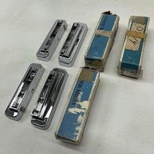 (4) NOS Early 1960s Chevrolet & GM Roof Rack Bases 9775806-07 v3