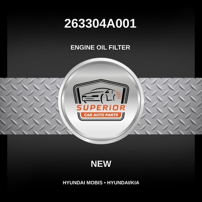 Hyundai Mobis Hyundai / Kia Engine Oil Filter 263304A001