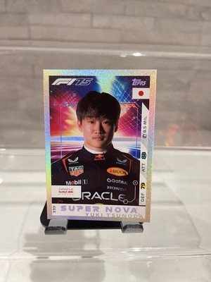 FaB RTN2025 Winner Gold Foil 未開封 Formula One F1 Turbo Attax 2025 Super Nova Yuki Tsunoda Rainbow