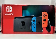Nintendo Switch Switch V2 Console - Neon Blue/Neon Red for sale