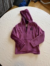 Carhartt Girls Purple Hooded Zip-Up Jacket Size 8 8759