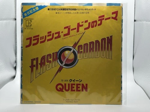 Queen Flash. 7”ps Japanese Import Japan Vinyl.