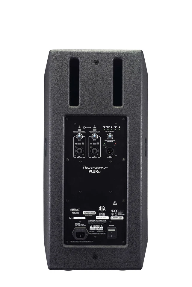 Powerwerks PWR 1050W 1 x 12" Active Speaker w/ Bluetooth - New Open Box - Image 2 of 4