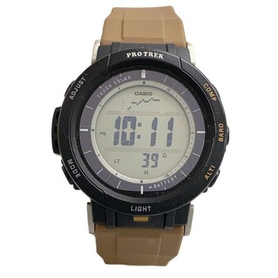 CASIO PRO TREK Case Size 4.8 ×4.5cm Used Watch #99215
