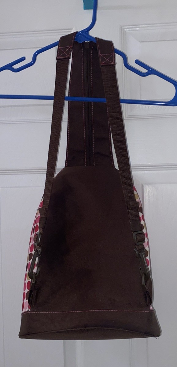 Raya By Thermos Insulated Backpack BROWN/ PINK Polka Dot  display picture 3